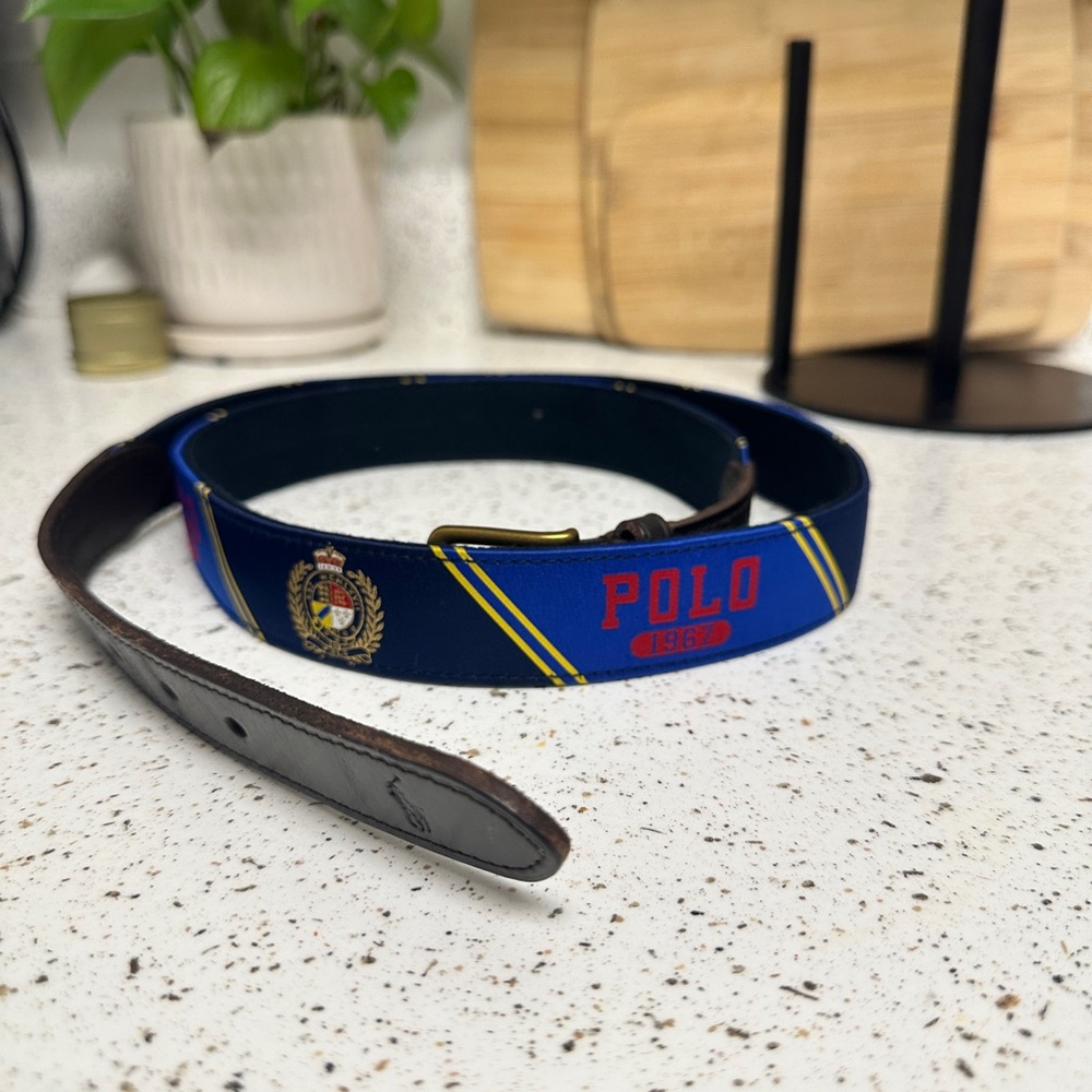 Polo by Ralph Lauren Blue and Black Bag
